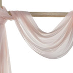 Pack of 15 Yard Chiffon Drapery Fabric, 60" Wide, Multiuse - Nude - Image 6