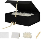 Black Extra Large Gift Box 16.5x13x5.3 In Extra Large Gift Boxes with Lids by Unknown