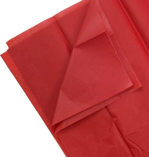 JAM Paper Tissue Paper - Red - 100 Sheets/Pack - Image 3