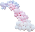 Ginger Ray Luxe Pastel Pink and Purple Balloon Arch Kit, 200 Balloons - Latex by Ginger+Ray