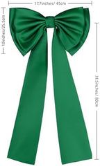 Detachable Coquette Satin Big Bow for Dress Cute Decor Bowknot - Image 4