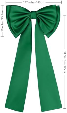 Detachable Coquette Satin Big Bow for Dress Cute Decor Bowknot - Image 4