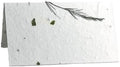 Of The Earth Handmade Paper - Wildflower Seed Paper Folding Table Card - Place/Name/Gift - 3.5" x 4" - Set of 96 (36s Fern & Chard) by OfTheEarth