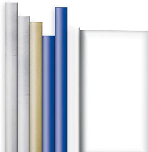 Jillson Roberts Hanukkah Gift Wrapping Paper Roll Assortment (6 Rolls) by JILLSONROBERTS