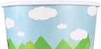 Karat [16oz - 1000 ct] Paper Ice Cream Cups & Soup Bowls for Hot/ Cold Food - Ideal for Soup, Ice Cream, Gelato, Yogurt and Snacks - Safari Theme - Image 3