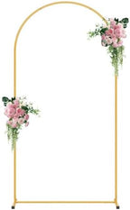 7.2FT Metal Arch Backdrop Stand, Decorative Backdrop Arch Stand by Unknown