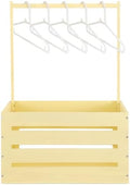 Suzile Baby Shower Crate Wooden Closet Baby Basket Gift,Creamy Yellow by Suzile