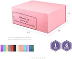 PACKHOME 6 Pink Gift Boxes 9x6.5x3.8in with Magnetic Lids - Image 6
