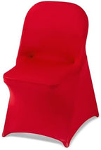 VEVOR Chair Covers, Polyester Spandex Chair Cover, Stretch Slipcovers for Wedding Party Dining Banquet Flat-Front Chair Covers (Red-c, 50PCS) by VEVOR