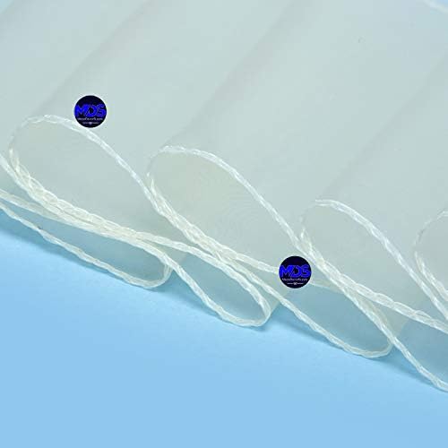 MDS Pack of 100 Organza Chair Sashes for Wedding & Event Décor – Ivory - Image 4