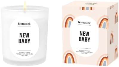 Homesick Scented Candles for Home (New Baby) by Homesick