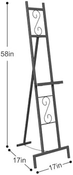 2 Pack Easel Stand for Sign, Wedding Welcome Display Poster Frame Holder - Image 7