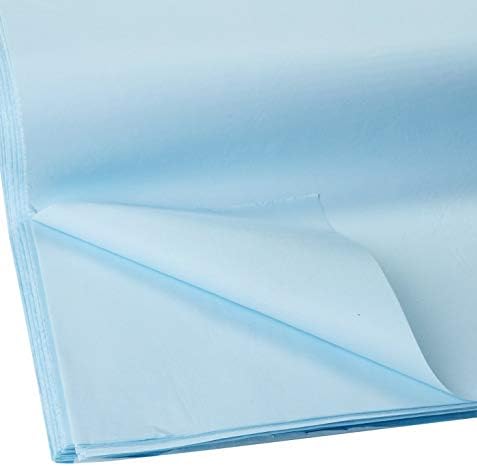 Jillson Roberts Bulk 480-Sheet Count 20" x 30" Recycled Tissue Paper Available in 30 Colors, Pastel Blue by JILLSONROBERTS