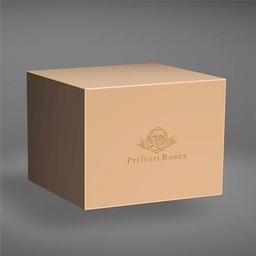 Prifroti 47 Roses in a Luxury Suede Box, Preserved Flowers for Women, Mothers Day Flowers for Mom, Light Pink - Image 6