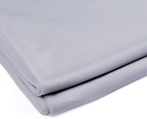 Pack of 25 Yard Chiffon Drapery Fabric, 60" Wide, Multiuse - Cool Gray - Image 4