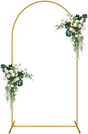 6.6 FT Arch Backdrop Stand, Balloon Arch Stand by Unknown