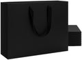 YACEYACE Black Gift Bags Bulk, 20 Pack Black Gift Bags with Handles by YACEYACE