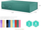 PACKHOME 6 Extra Large Dark Green Gift Boxes 17.5x11.3x4.3in Magnetic Lids - Image 2