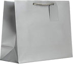 Jillson Roberts Hanukkah Gift Bags with Coordinating Tissue, Gift Wrapping Supplies, Silver/Gold/Royal/White, Large-6 Count - Image 2