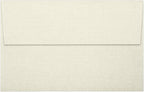 LUXPaper A10 Invitation Envelopes | Peel & Press | 6" x 9 1/2" | Natural Linen | 80lb. Text | 1,000 Qty - Image 2