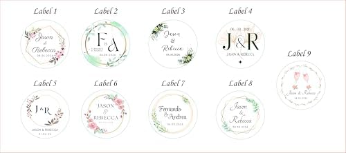 Personalized Candle Wedding Favors for Guests Bulk 12-100 Pack - Custom Candle Party Favors with Names and Date for Bridal Shower, Baby Shower, Birthday, Engagement and Wedding Keepsakes - Image 4