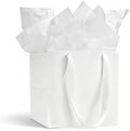 Aosric 12 Pack 12"x12"x12" White Square Gift Bags with Tissue Paper by AOSRIC