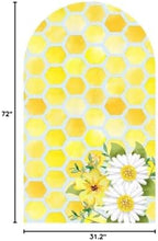 Honey Bee Arch Stretchy Covers for Birthday Party Decoration Honeycomb Flower Arched Stand Cover Baby Shower Favors Props(Only Cover) - Image 7