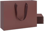YACEYACE Brown Gift Bags Bulk, 20 Pack Brown Gift Bags with Handles by YACEYACE