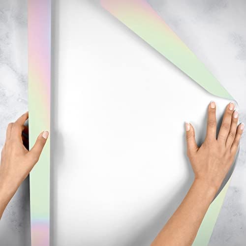 Jillson Roberts Solid Gift Wrapping Paper, Iridescent White (8 Rolls 5 feet x 30 inches) - Image 4