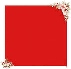 Besutolife Square Arch Backdrop Cover, 6.6×6.6 FT Spandex Arch Covers Stretchy Fitted Balloon Arch Stand Cover for Wedding, Birthday Party, Baby Shower, Photo Booth, Graduation Ceremony, Red by Besutolife