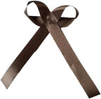 25 Personalized Ribbons Assesmbled Bows Custom Bridal Shower Favor Party Favors Wedding Bridesmaid Memorial Ribbons Funeral Baby Invitations Mis XV años Quinceanera (Mocha) - Image 5