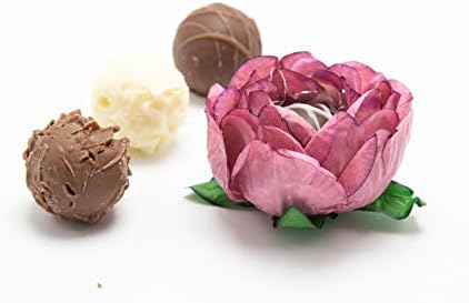 Handmade Paper Truffle Cups | Liners | Wrappers | Fominhas | Candy Cups | Forminhas de Brigadeiro - Pack of 30 (Paper, Peony Dusty Rose) - Image 2