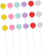 Alasum 120pcs Lovely Balloon Cake Toppers Inserts for Cupcake Decoration for Birthday Shower Wedding Party Celebrations Adorable Design by Alasum