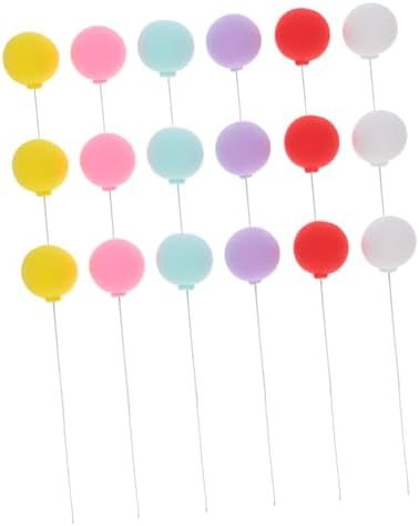 Alasum 120pcs Lovely Balloon Cake Toppers Inserts for Cupcake Decoration for Birthday Shower Wedding Party Celebrations Adorable Design by Alasum