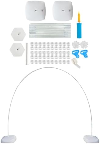 Balloon Arch Kit with Base, Fiber Pole Support by DECOMELODY