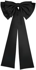 Detachable Coquette Satin Big Bow for Dress Cute Decor Bowknot by GRYUIRY