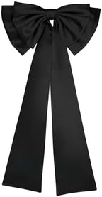 Detachable Coquette Satin Big Bow for Dress Cute Decor Bowknot by GRYUIRY