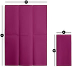 Linen-Feel Purple Paper Napkins - Decorative Cloth-Like Disposable Dinner Napkins - Soft And Absorbent. For Kitchen, Party, Wedding, Bathroom Or Any Occasion. (Pack of 100) - Image 3