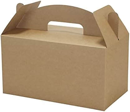 HUAPRINT Treat Gift Boxes, 30 Pack, Brwon, 9.45x5x5 IN by HUAPRINT