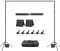 Hemmotop Adjustable Backdrop Stand 10x8.5ft Heavy Duty by Hemmotop