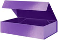 PACKHOME Extra Large Purple Gift Box 17.5x11.3x4.3in with Magnetic Lid by PACKHOME
