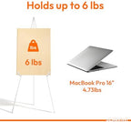 JEAWIWI 2 Pcs Lightweight Easel Stand, 66 Inch, White, with Carry Bags - Image 4