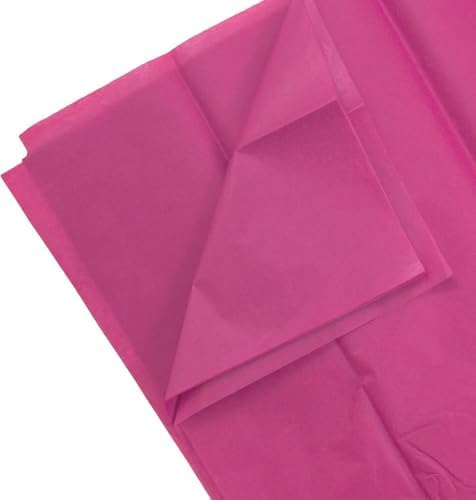 JAM Paper Tissue Paper - Fuchsia Pink - 100 Sheets/Pack - Image 3