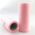 PuLAif Organza Tulle Fabric Roll 22m x 15cm Multicolor Wedding Baby Shower Party Decoration(Light Pink C10) by Unknown