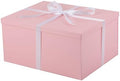 UoeRing 2Pcs Pink Extra Large gift box with lids 16.5×13×8 Inches gift boxes for presents,Birthday Box (include Ribbon, Paper Shred Filler Gift Card & Envelopes) by Unknown