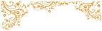 Orange Swirl Flower Floral Decal Design. #262A (100" X 29") #262A-Orange - Image 3