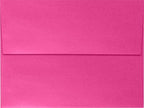 LUXPaper A7 Invitation Envelopes | Peel & Press | 5 1/4" x 7 1/4" | Azalea Metallic | 80lb. Text | 1,000 Qty - Image 2