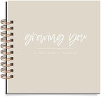 Nuts & Bolts Paper Co. Growing You Personalized Pregnancy Journal Memory Book - Record Pregnancy Memories and Moments with Your Baby Girl or Boy in this Photo Journal Scrapbook Album by NutsBoltsPaperCo