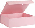 Extra Large Pink Gift Box 19x16x6 Inches,Gift Boxs for Presents with Lid Magnetic Closure Collapsible,Bridesmaid Proposal Box,Birthday, Christmas,for Clothes and Large Gifts by PLINJOY