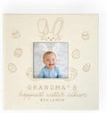 Engraved Personalized Baby's First Easter Leatherette Photo Album, Holds 200 4" x 6" Photos by GiftsForYouNow
